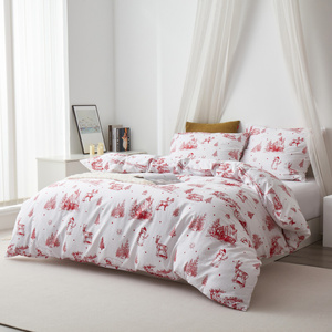 Bedding 140 x 200 2pc Satin Cotton Lapland