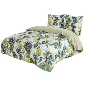 Bedding 160 x 200 3 pcs Cotton Satin no. A1859