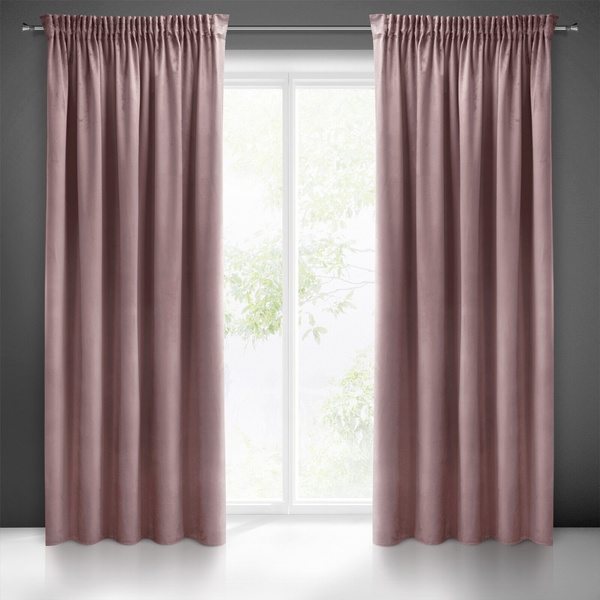 Zasłona 140 x 270 Dekoracyjna Pierre Cardin Sibel Puder