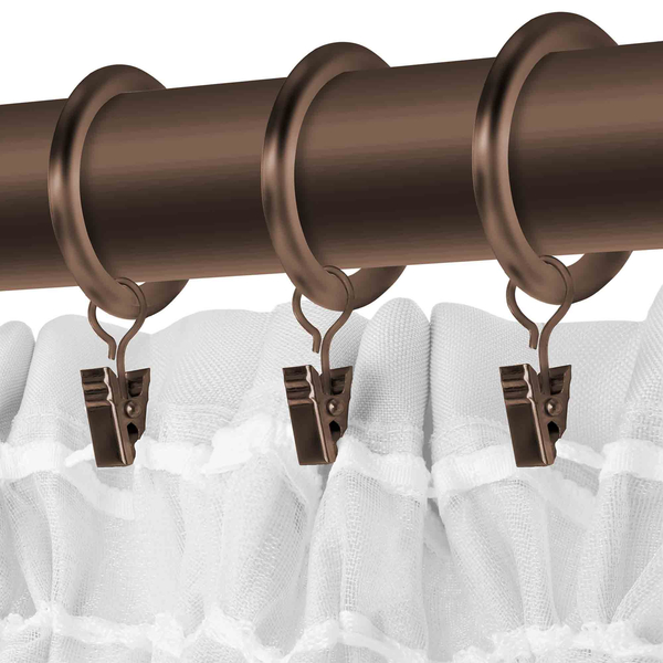 Curtain 140 x 250 Garden on Tape Gaia White