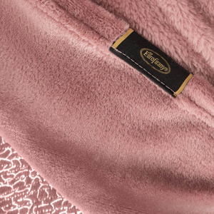 KOC 150 X 200 MIKROFIBRA GINKO2 RÓŻOWY