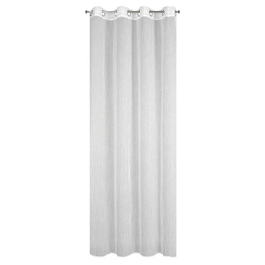 Decorative Curtain Pilar 140 x 250 White Splits