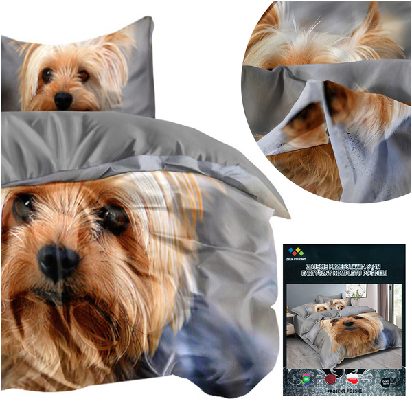 Pościel 140 x 200 2cz Mikrofibra 3D Andreas 1499