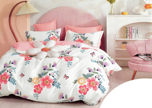 Bedding 200 x 220 4pc Satin Cotton No. A1476