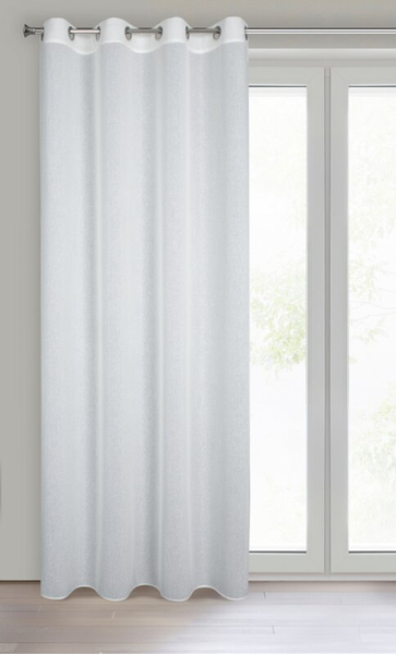 Zasłona 140 x 250 Dekoracyjna Przelotki Kendal Nat