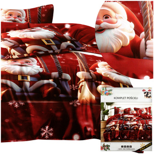 Bedding set 200 x 220 3pcs Christmas Satin Dalwin 1050