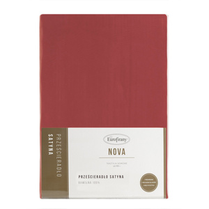 Bed sheet 180 x 200 with elastic Nova3 Red
