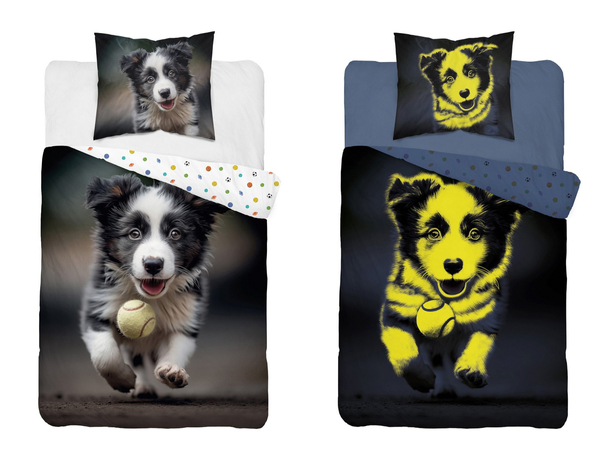 Pościel 140 x 200 2cz FLUO Młodzieżowa Jaime 5410A