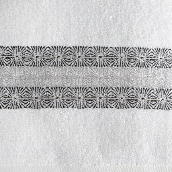 Ręcznik 50 x 90 Kąpielowy Bawełna Malika 01 Biały