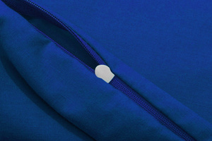 Cotton pillowcase 45 x 45 Single Ola navy blue Cornflower