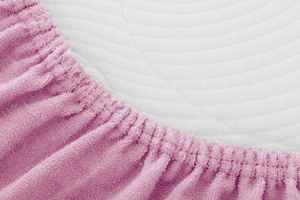 Terry Bed Sheet with Eraser 040_D Heather 200x220