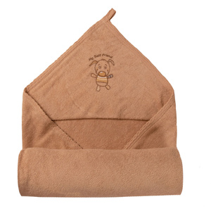 Towel 85 x 85 Hooded Terrycloth Best Friends 16