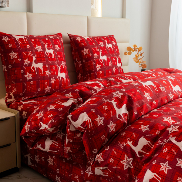 Pościel 220 x 200 3cz Gładka Eusebia Home 20