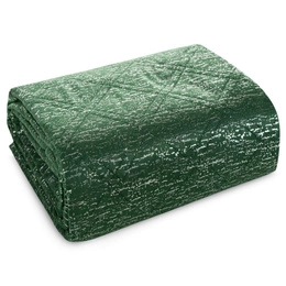 Narzuta 200 x 220 Pikowana Welurowa Luiz Blink Zie