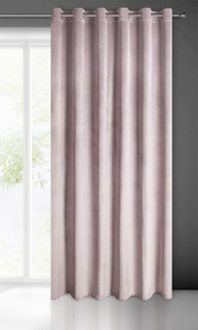 Zasłona 215 x 250 Dekoracyjna Welwet Melanie Pudrowy
