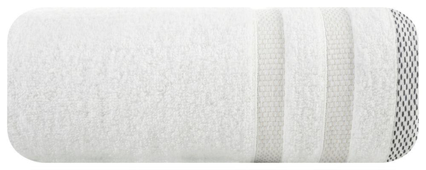 Riki Bath Towel (01) 50 x 90 White