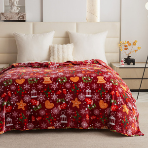 Koc 160 x 200 Mikrofibra Świąteczna Donato 12