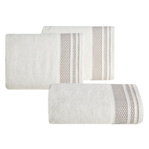 Towel 70 x 140 Bath Frotte Suzana 03 Cream
