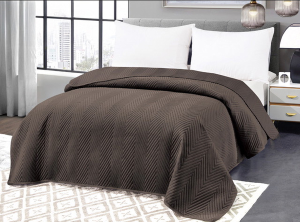 Bedspread 170 x 210 Embossed Velour Marieta 11