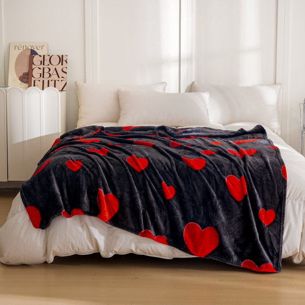 Koc 160 x 200 Mikrofibra Gładka Inger 09