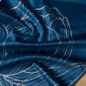 Runner 35 x 140 Decorative Velvet Blink12 Navy Blue