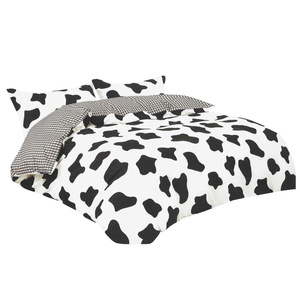 Bedding 140 x 200 2 pcs Cotton Satin No. A1445