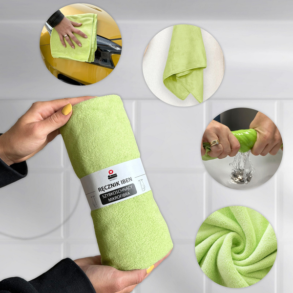 Towel 70 x 140 Quick-Drying Microfiber Iben 16
