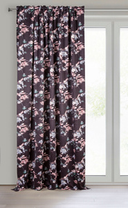 Zasłona 140 x 270 Dekoracyjna Welwet Tulia Grafit