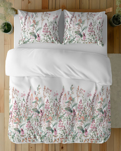 Bedding 160 x 200 3pcs Asti Satin Cotton 5485A