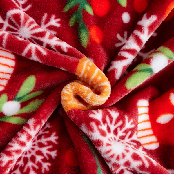 Koc 160 x 200 Mikrofibra Świąteczna Donato 12