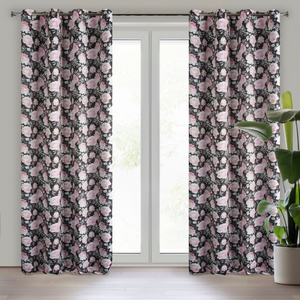Curtain 135 x 250 Decorative Blackout Bellis Graf