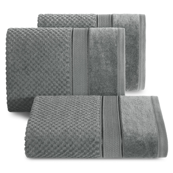 Ręcznik 90 x 150 Frotte Jessi 05 500 GSM Stal