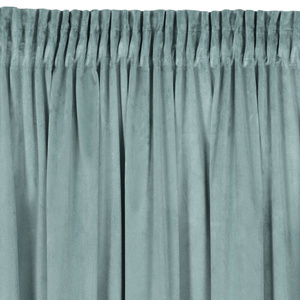 Curtain 140 x 270 Decorative Velvet Melanie Sage
