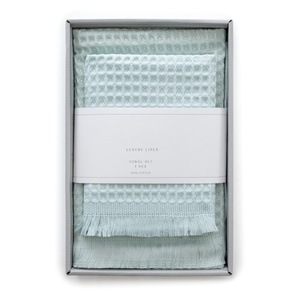 Towel Set 2pcs 50x90 & 70x140 Cinar Nil 03