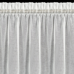 Firana 140 x 270 Dekoracyjna Taśma DANI 1 Biały