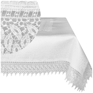 Guipure runner pattern 144_White 50x100