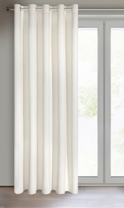 Curtain 140 x 250 Decorative Villa Spun Cream