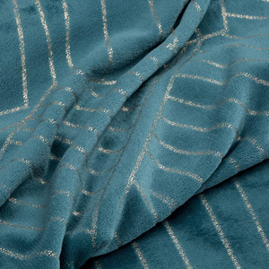 Koc Luna 2 Eurofirany Turkusowy + Złoty 