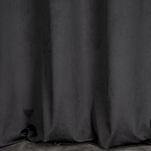 Curtain 140 x 250 Decorative Drawstring Agnes Black