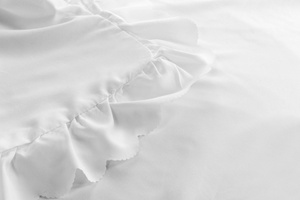 Bedding set 140 x 200 2 pieces with Ruffle Luxury Jowita 08