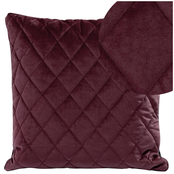 Poszewka Velvetowa Velvet 27 45 x 45 Bordowy