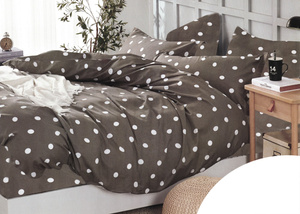 Bedding 200 x 220 3pc Satin Cotton No. A1520