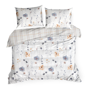 Bedding 220 x 200 3pc Satin Cotton Lea 10