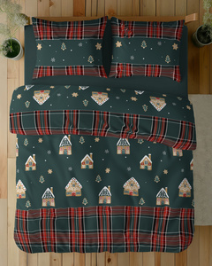 Bedding 160 x 200 3pc Vicenza Cotton pattern 5816B