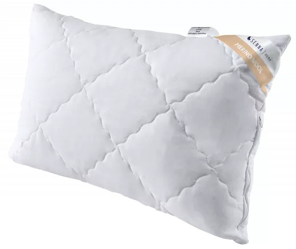 Poduszka 50x70 MERINO WOOL Wełna z Merynosów Biel