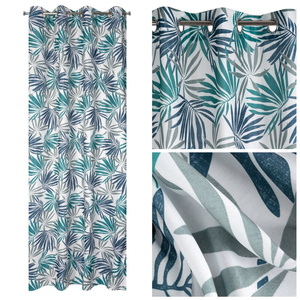 Decorative Curtain D91 Elina 140 x 250 Turquoise