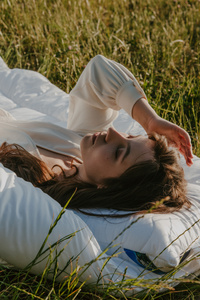 Kołdra 200 x 220 Letnia Exclusive Aerelle Blue