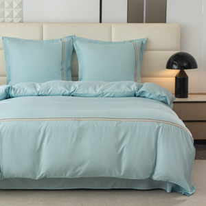 Pościel 140 x 200 2cz Gładka Z Haftem Lumera 11