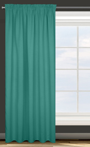 Zasłona 135 x 270 Dekoracyjna Parisa Turkus