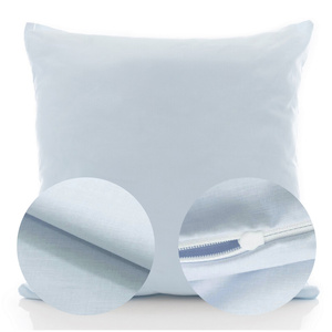 Cotton pillowcase 50 x 50 Uniform Ola Light Blue